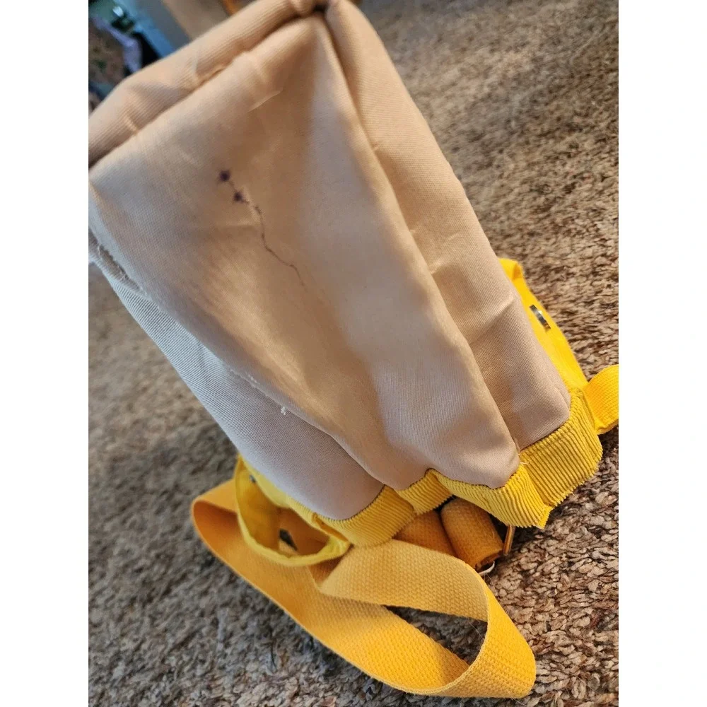 Letu The Crimie Yellow Corduroy Mini Tote Bag Crossbody Handbag